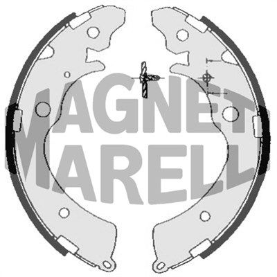 MAGNETI MARELLI Тормозные колодки 360219198349